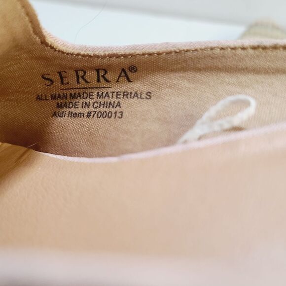 Colorful Boho Woven Straw Slip on Serra Mule Flats size 8 - Picture 8 of 10